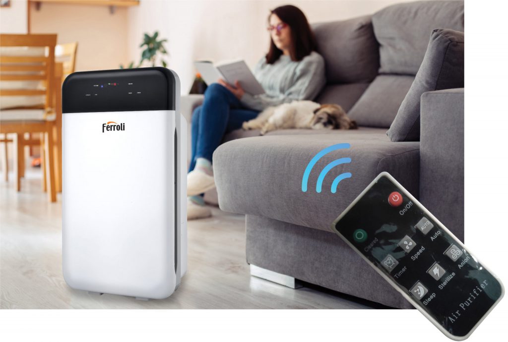 Máy lọc không khí và tạo ionizer Ferroli FAP-43D